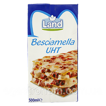 Соус бешамель Ленд Land besciamella 500ml 24 шт/ящ (Код: 00-00006122)