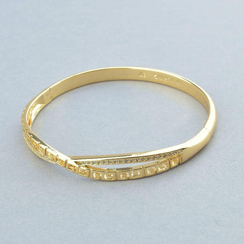 Браслет на руку на руку ювелірна біжутерія позолота з фіанітами медичне золото Xuping Jewelry Jewelry