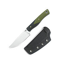 Bestech Knife Ніж нескладною HEIDIBLACKSMITH Black and Green BFK01A