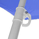 Складаний пляжний зонт з телескопічною ніжкою Umbrella Travel Pro, купол 2 метри, фото 7