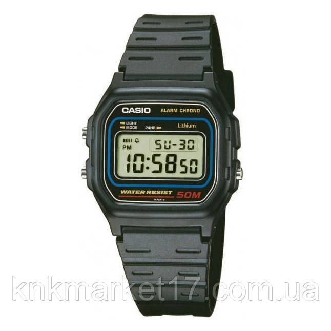 Casio W-59-1VQ All Black
