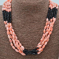 Буси натуральний Корал Рожевий