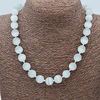 Буси Котяче Око Білий Кулька 12 мм