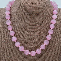 Буси Котяче Око Рожевий Кулька 12 мм