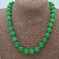 Буси Котяче око Темно-зелений Кульок 12 мм