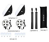Набір постійного світла Puluz PU5071-2 Led Softbox Kit, фото 9
