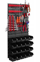 Панель для інструментів Kistenberg 39*78 см + 20 контейнерів В19