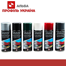Ремонтна фарба для металочерепиці аерозольна в спреї покрівельна для подряпин DR Польща