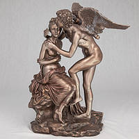 Статуетка Купідон та Психея божество кохання та богиня людської душі Veronese 28 см