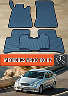 ЄВА килимки Мерседес W203 2000-2007. EVA килими на Mercedes W203
