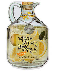 Lemon Olivie Juicy mask Shet Тканина маска