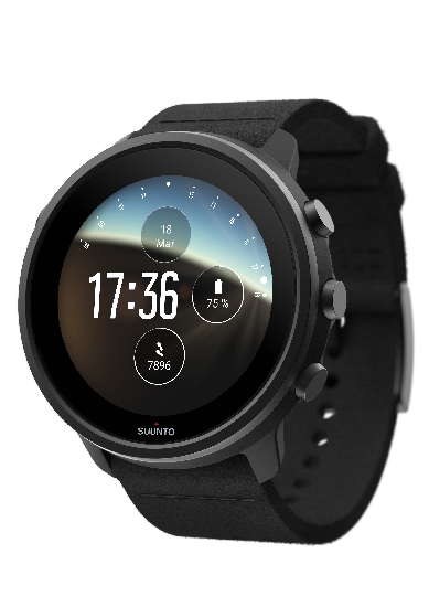 Смарт-годинник SUUNTO 7 MATTE BLACK TITANIUM з безліччю спортивних функцій, фото 1