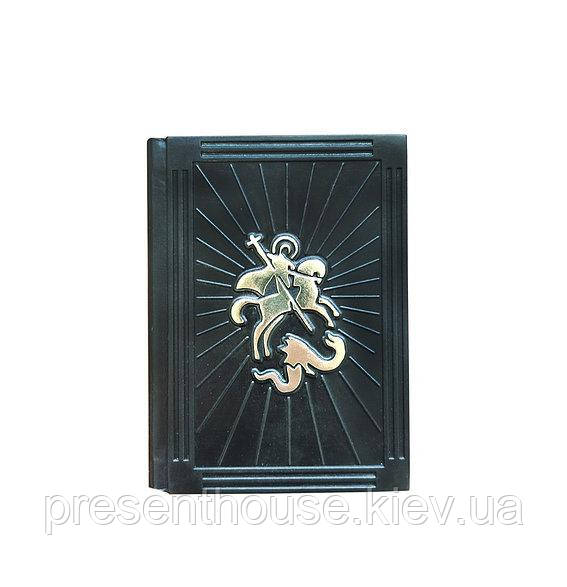 Шкіряний Щоденник "Георгій Побідоносець" (М0) недатований, фото 1