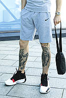 Комплект мужской летний Футболка поло + Шорты Nike CL серый | Спортивный костюм мужской на лето Найк, фото 6
