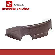 Снігозатримувач підкова (коронка) снігорізі для запобігання лавинного сходу снігу з поверхні покрівлі
