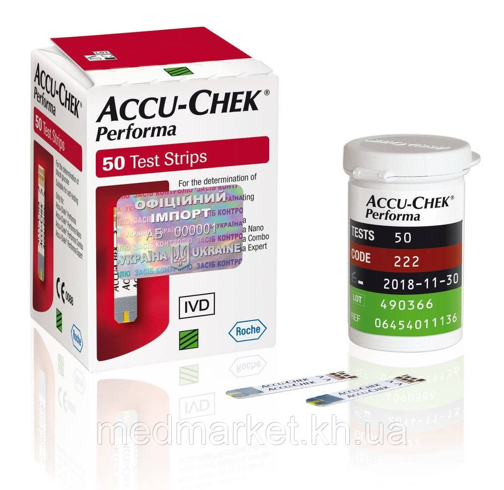 Тест-смужки Accu-Chek Performa No50