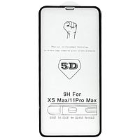 Захисне скло 5D для iPhone Xs Max / 11 Pro Max Black