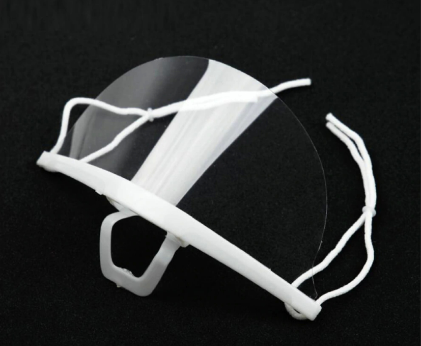  маска прозрачная косметологическая пластиковая маска для лица .