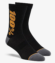 Вело шкарпетки Ride 100% RYTHYM Merino Wool Performance Socks [Bronze], S/M