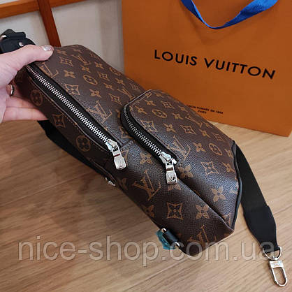 Сумка-слінг Louis Vuitton шкіра, фото 6