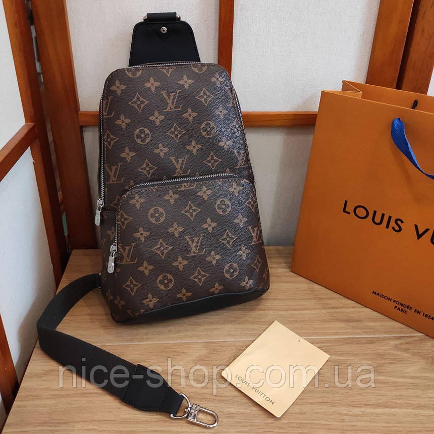 Сумка-слінг Louis Vuitton шкіра, фото 1