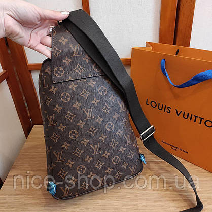 Сумка-слінг Louis Vuitton шкіра, фото 5