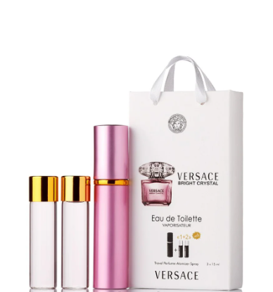 Жіночий міні парфуми Versace Bright Crystal (Версаче Брайт Крістал) 3*15