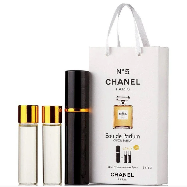 Женский мини парфюм Chanel № 5, 3*15 мл - фото 1 - id-p1431715173