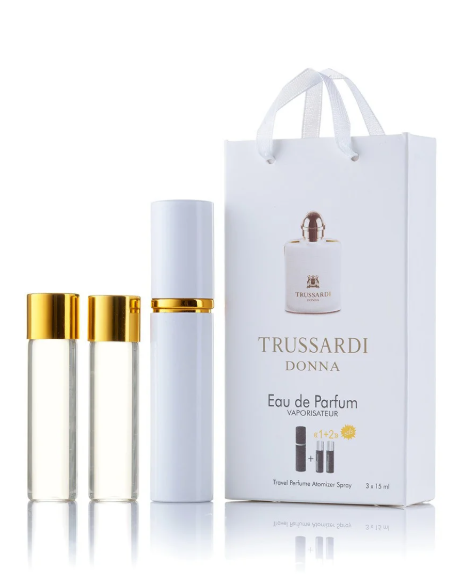Жіночий міні парфум Trussardi Donna Trussardi 2011, 3*15 мл