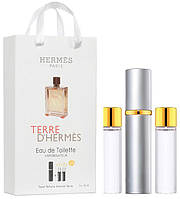 Чоловічий міні парфум Hermes Terre d'hermes, 3*15 мл