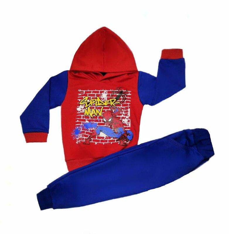 Детский костюм для мальчика Spider Man двунитка 98-104 - фото 2 - id-p1364900540