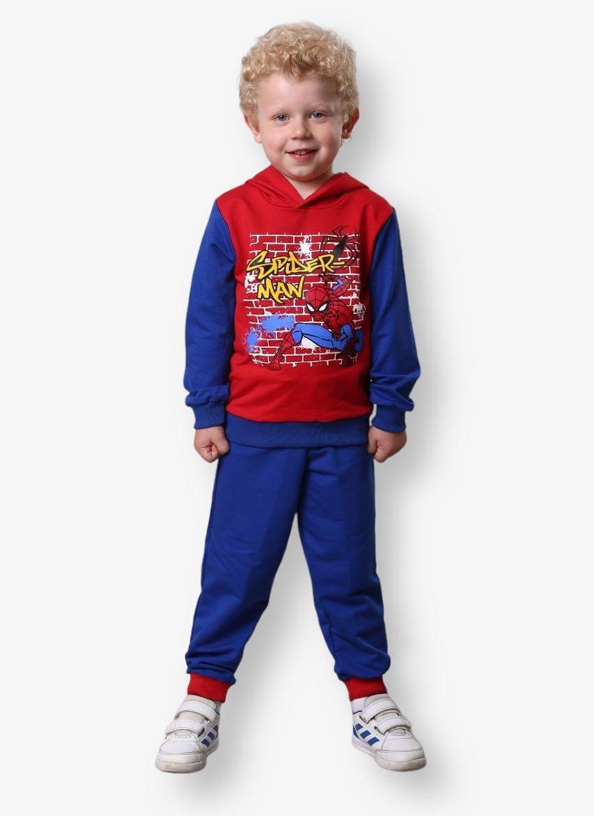 Детский костюм для мальчика Spider Man двунитка 98-104 - фото 1 - id-p1364900540
