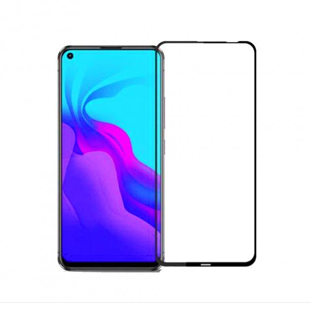 Захисне скло 5D Premium для Huawei Nova 5t black