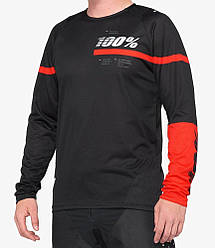 Вело джерсі Ride 100% R-CORE Jersey [Black Red], M