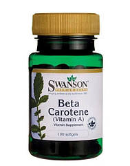 Swanson Beta-Carotene 25,000 IU (7,500 mcg RAE) (100 капс.)