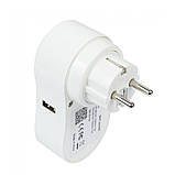 WI-FI розумна розетка + USB, фото 6