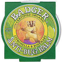 Бальзам для защиты от насекомых с цитронеллой и розмарином 21 г (0,75 унции), Badger Company