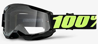 Мото окуляри 100% STRATA 2 Goggle Upsol - Clear Lens, Clear Lens