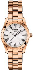 Годинники наручні жіночі в кольорі рожевого золота Tissot T-WAVE T112.210.33.113.00