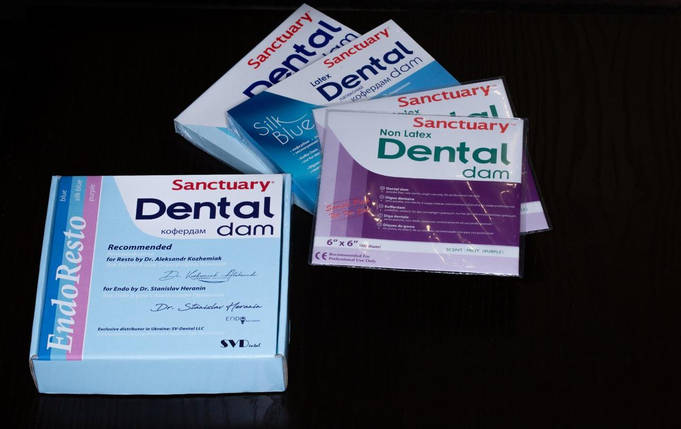 Набір кофердаму EndoResto, Sanctuary Dental Dam, фото 3