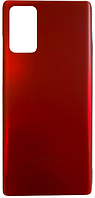 Задняя крышка Samsung N980 Galaxy Note 20 красная Mystic Red оригинал
