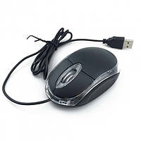 Миша дротова JEDEL TB220/KB121 BLACK оптична USB Optical Mouse 800 dpi, фото 1