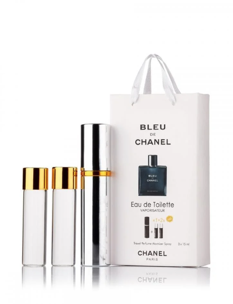Мужской мини парфюм Chanel Bleu de Chanel , 3*15 мл - фото 1 - id-p1431746347
