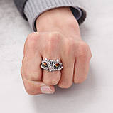 Кільце срібне Дракон, фото 4