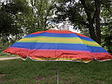 Зонт для пікніка/п'яжа/сада універсальний 180см, фото 4