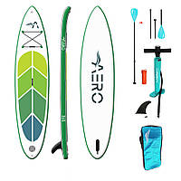 Надувная SUP доска AERO Board 12" (365x82x15см) Green