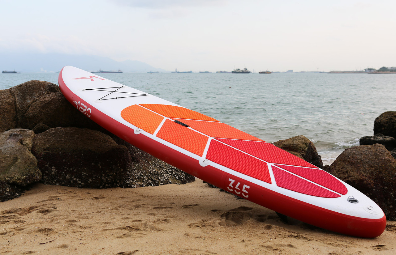 Надувная SUP доска AERO Board 10" (305x80x15см) Red - фото 4 - id-p1431750578