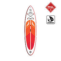 Надувная Wind SUP доска AERO 2.0 Luxury 11" (335x80x15см) Red (крепление для паруса)