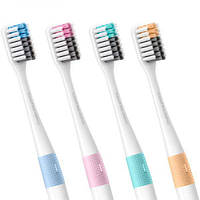 Набор зубных щеток Xiaomi DOCTOR·B Colors 4 шт. (Bass method)