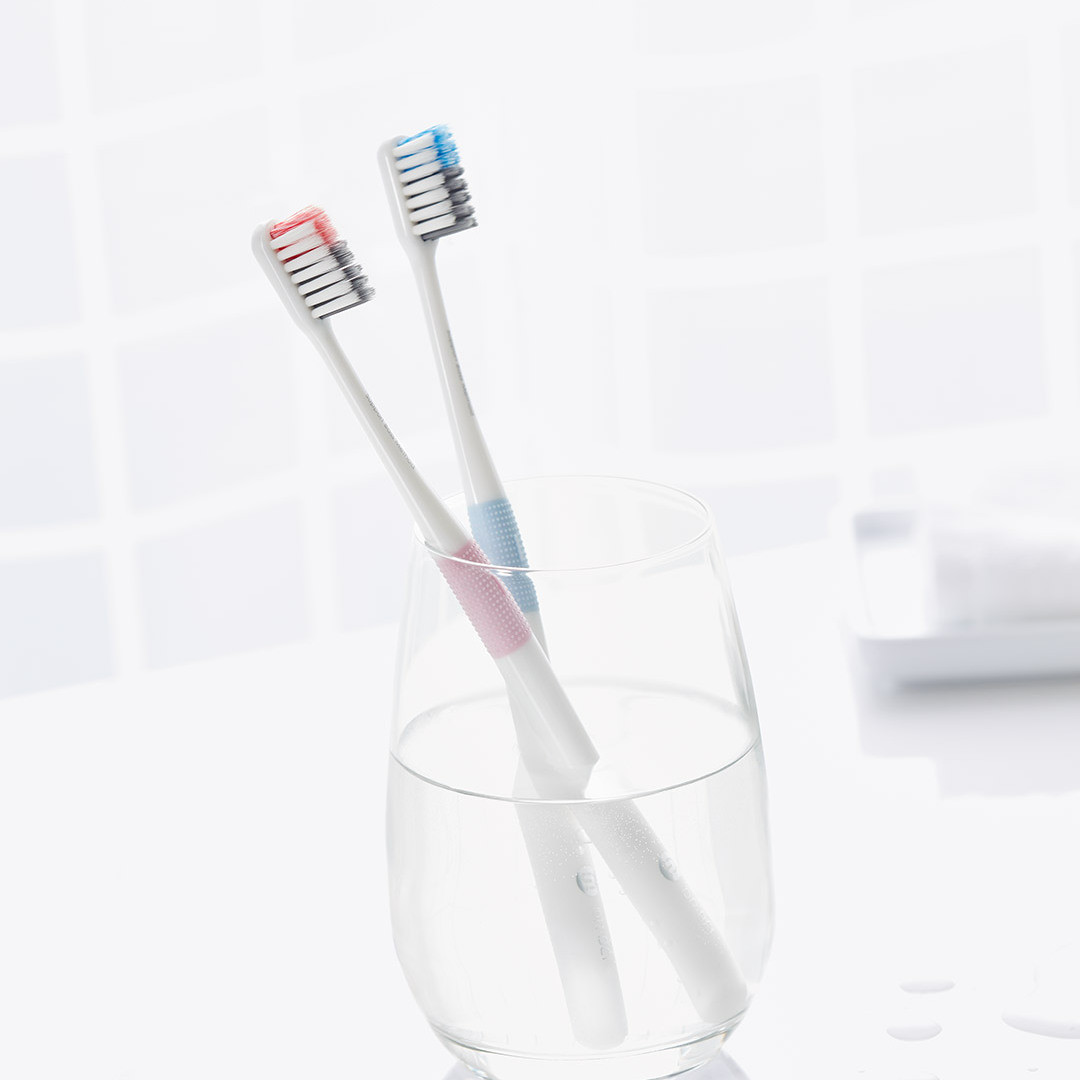 Набор зубных щеток Xiaomi DOCTOR·B Colors 4 шт. (NUN4006RT) - фото 3 - id-p1431751572